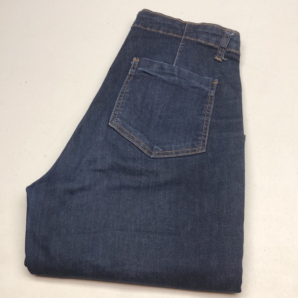 BOHO FOREVER 21 HI-RISE WIDE LEG FLARE JEANS 29x29 ⭐️